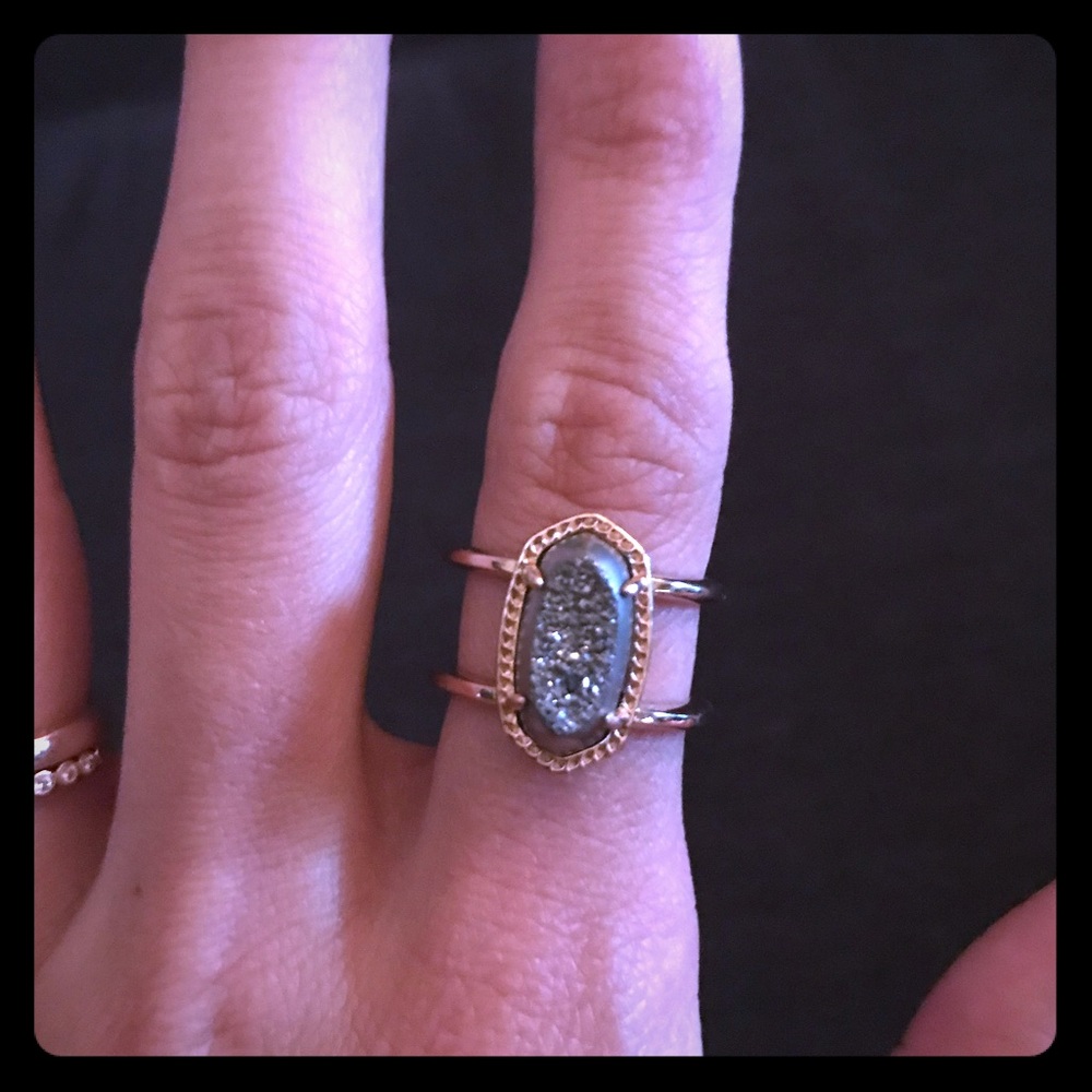 Kendra Scott Elyse Rose Gold Ring
